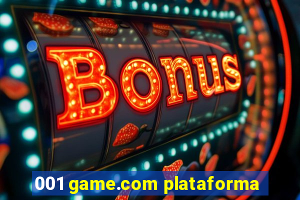 001 game.com plataforma