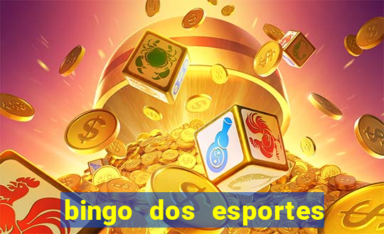 bingo dos esportes para imprimir