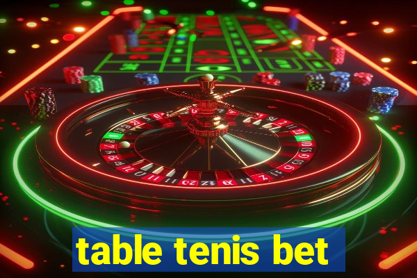 table tenis bet