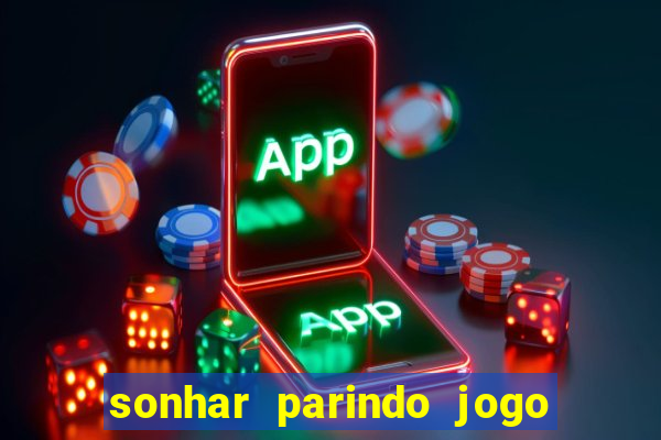 sonhar parindo jogo do bicho