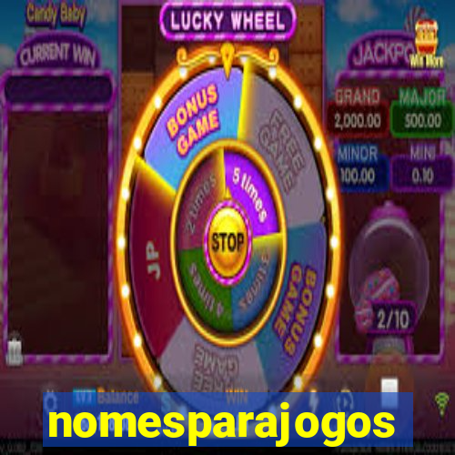 nomesparajogos