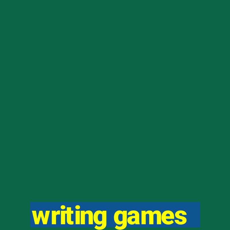 writing games