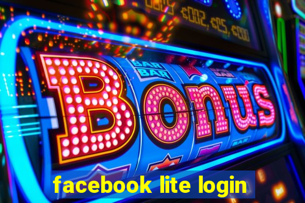 facebook lite login