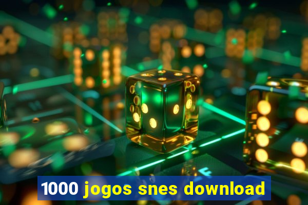 1000 jogos snes download