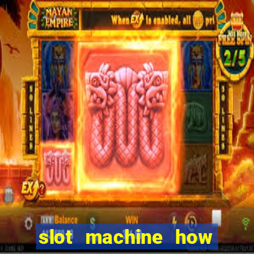 slot machine how to win