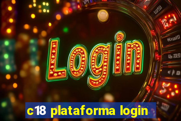 c18 plataforma login