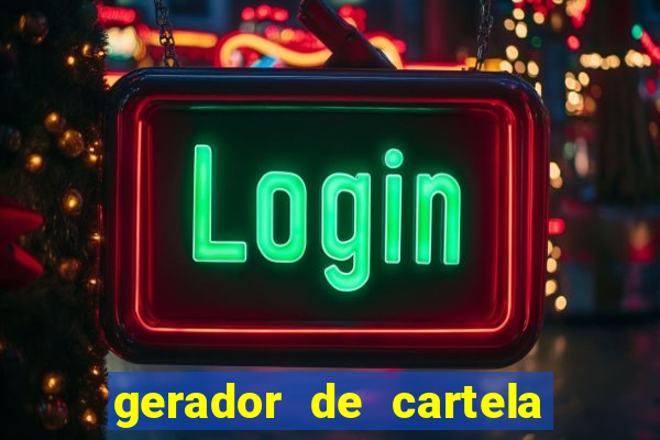 gerador de cartela de bingo