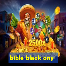 bible black ony