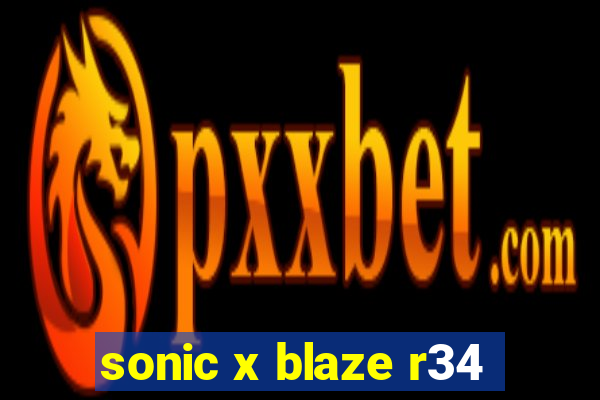 sonic x blaze r34