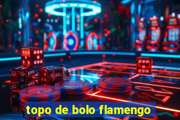 topo de bolo flamengo