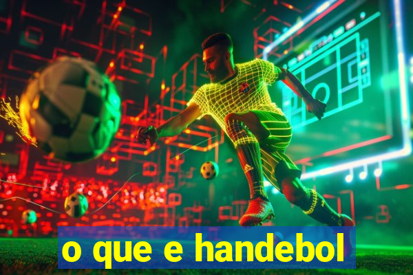 o que e handebol