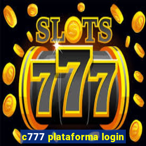 c777 plataforma login