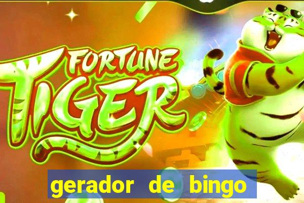 gerador de bingo cha de bebe