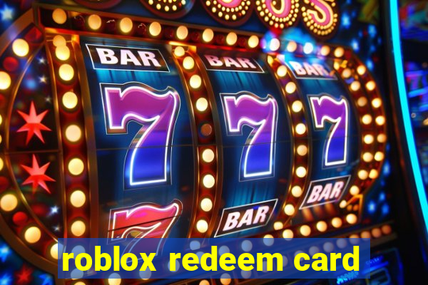 roblox redeem card