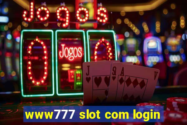 www777 slot com login