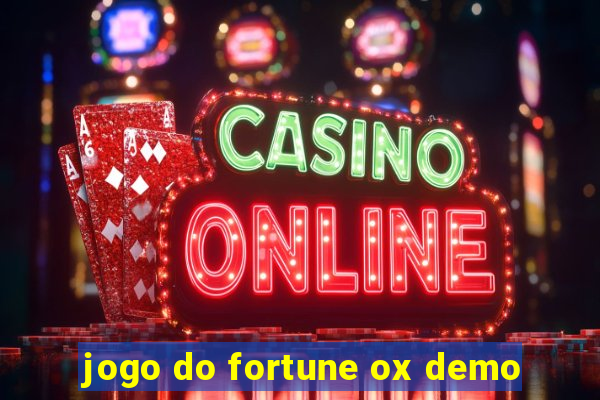 jogo do fortune ox demo