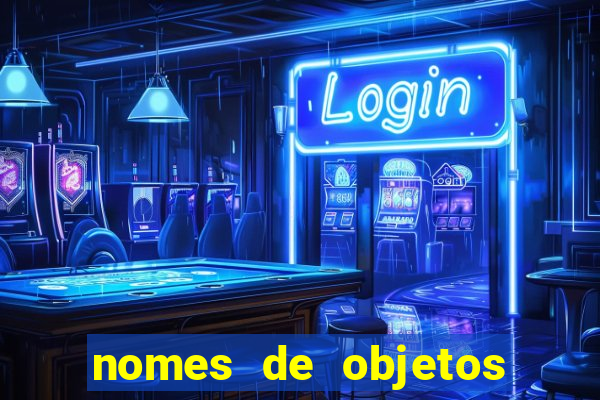 nomes de objetos de origem tupi guarani