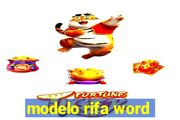 modelo rifa word