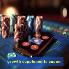 growth supplements cupom