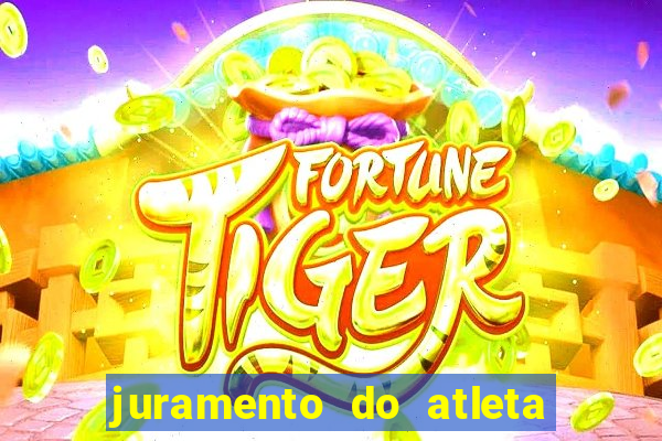 juramento do atleta jogos internos