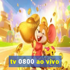 tv 0800 ao vivo