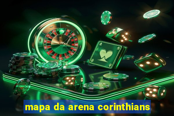 mapa da arena corinthians