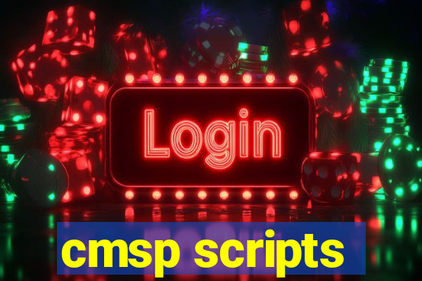 cmsp scripts