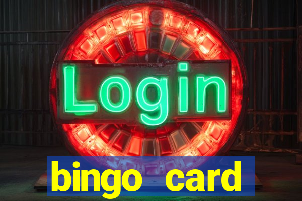 bingo card generator with pictures