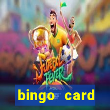 bingo card generator with pictures