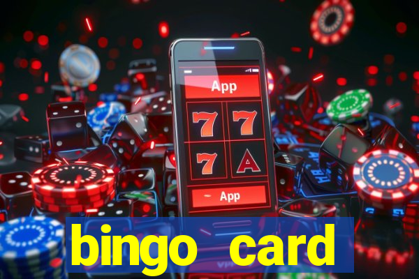 bingo card generator with pictures