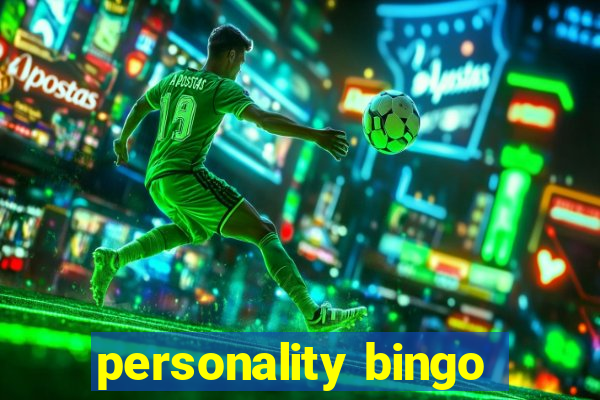 personality bingo