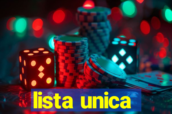 lista unica