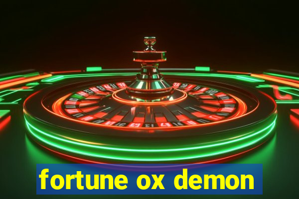 fortune ox demon