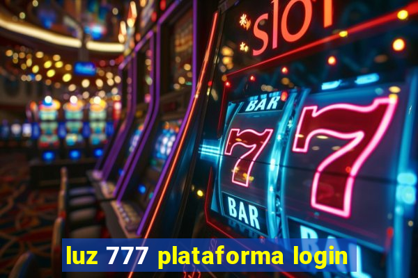 luz 777 plataforma login