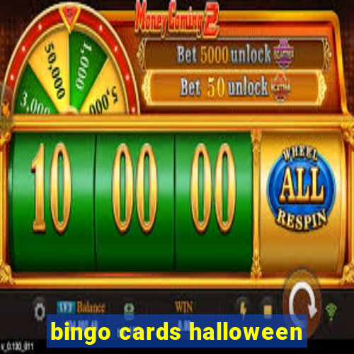 bingo cards halloween