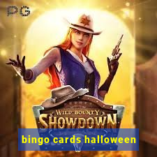 bingo cards halloween