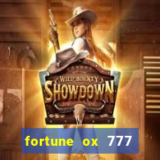 fortune ox 777 fortuna 77