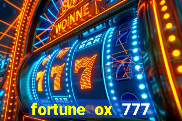 fortune ox 777 fortuna 77