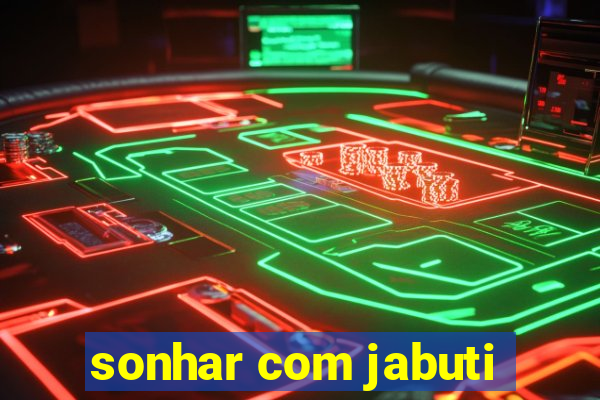 sonhar com jabuti