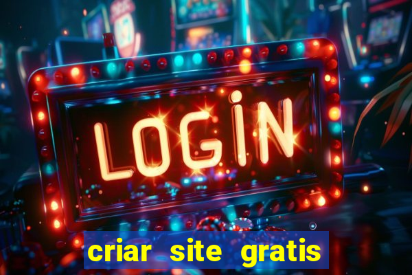 criar site gratis de jogos