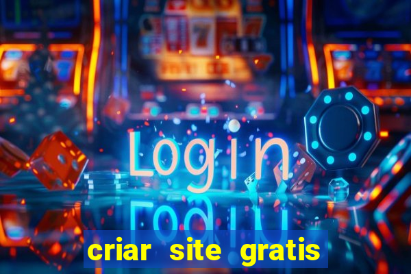 criar site gratis de jogos