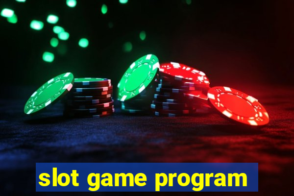 slot game program