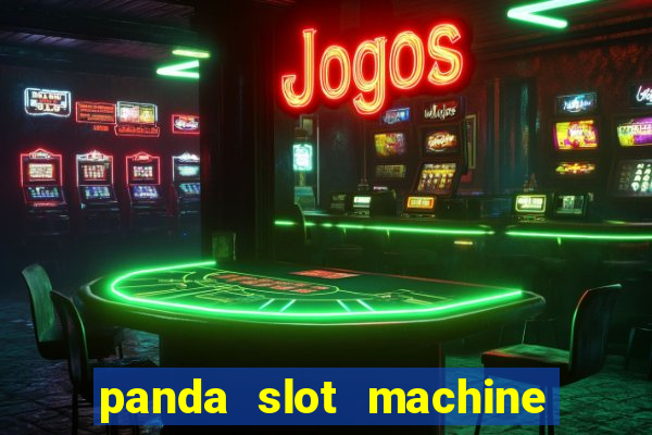 panda slot machine big win