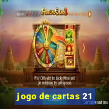 jogo de cartas 21