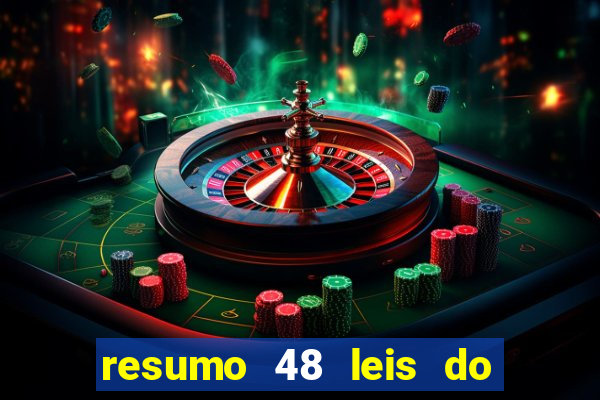 resumo 48 leis do poder pdf