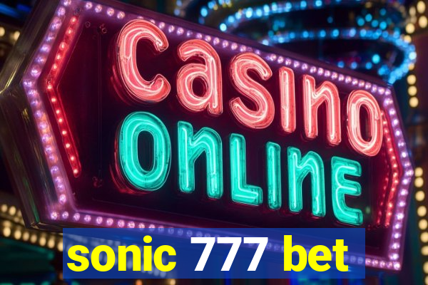 sonic 777 bet