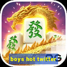 boys hot twitter