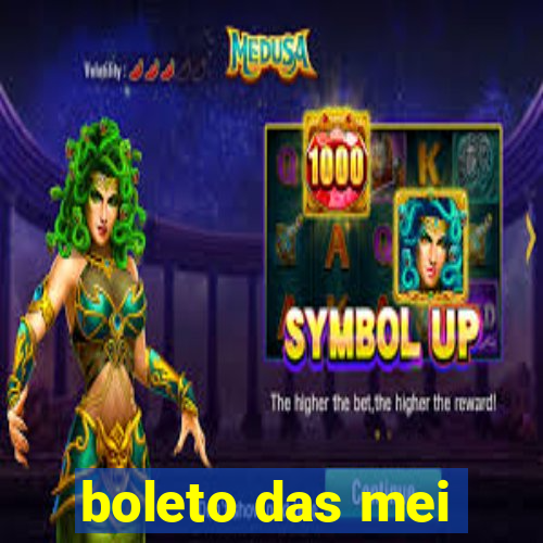 boleto das mei