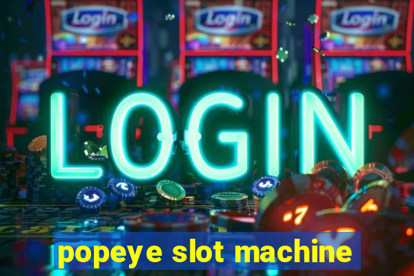 popeye slot machine