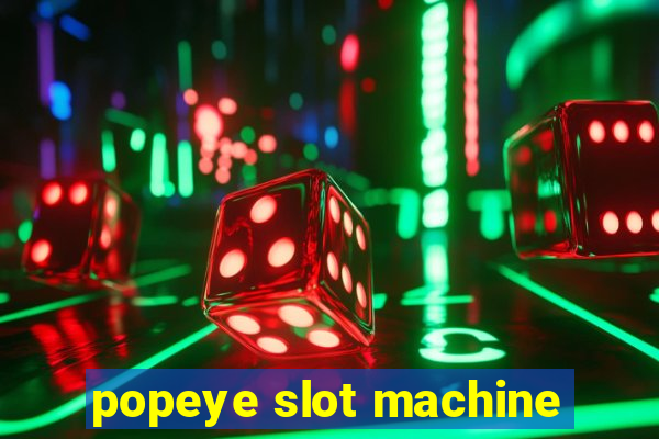 popeye slot machine